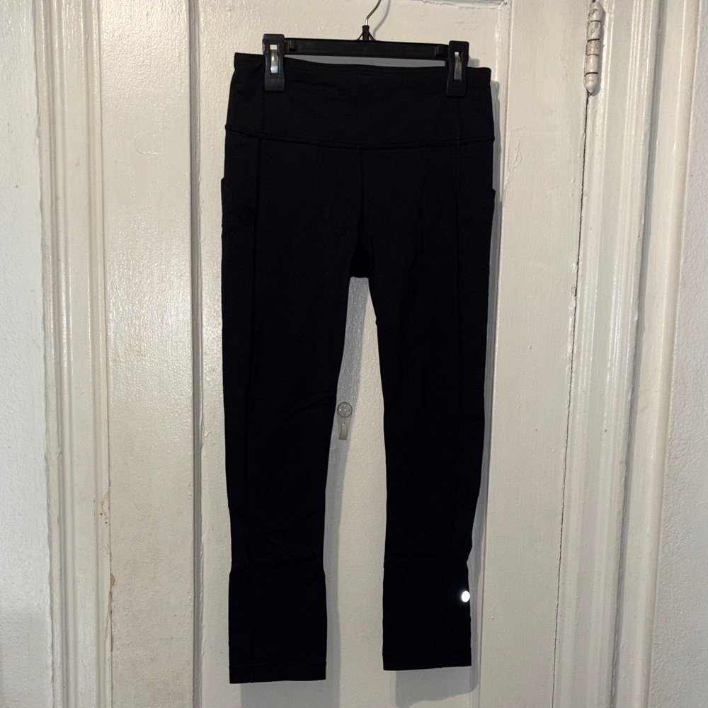 lululemon athletica Women Black Performance Leggings